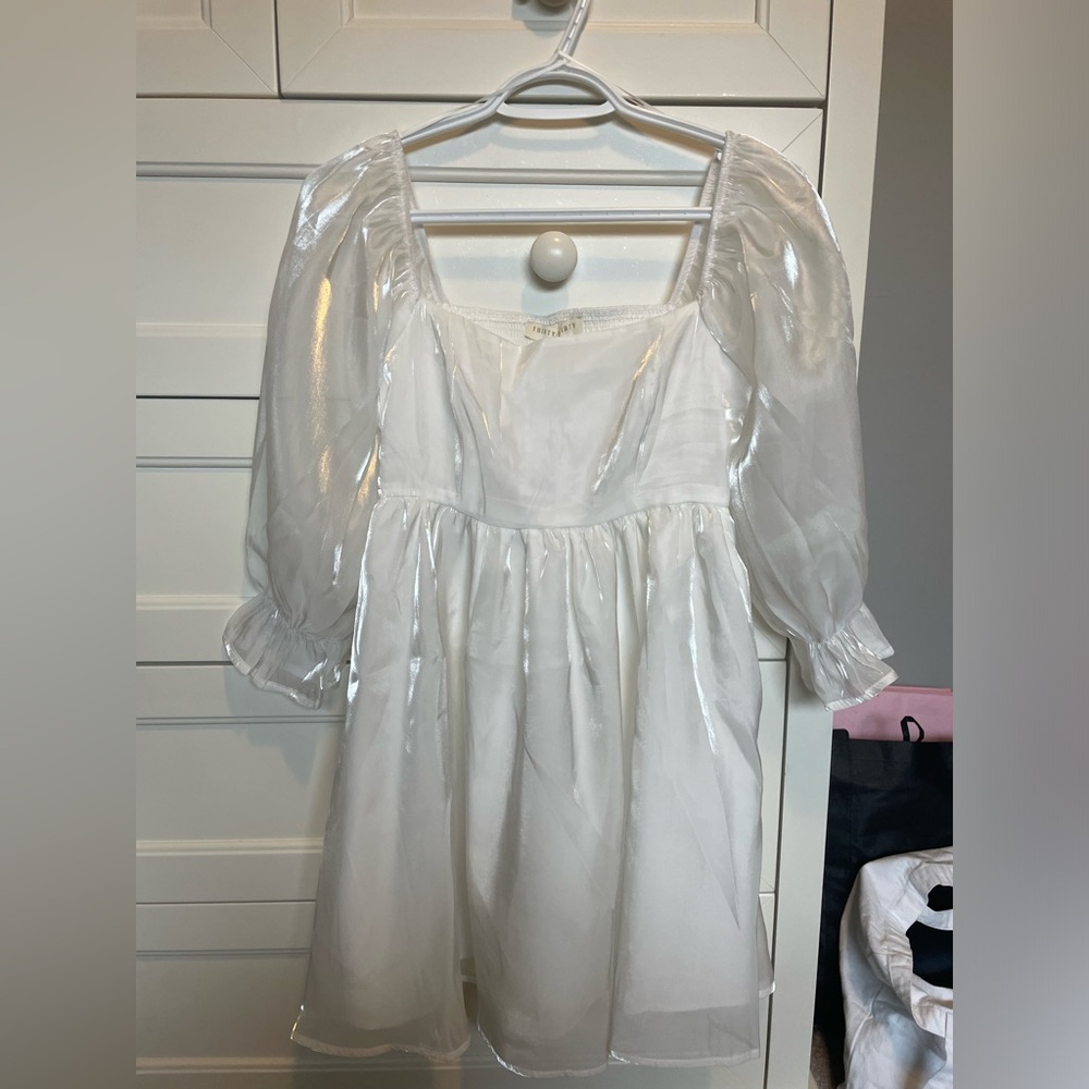 Chiffon Puff Dress